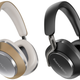 The new Bowers & Wilkins PX8 wireless headphones in a tan and black finish.